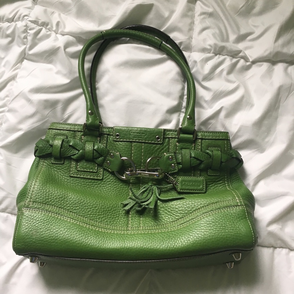 Coach Purse Green